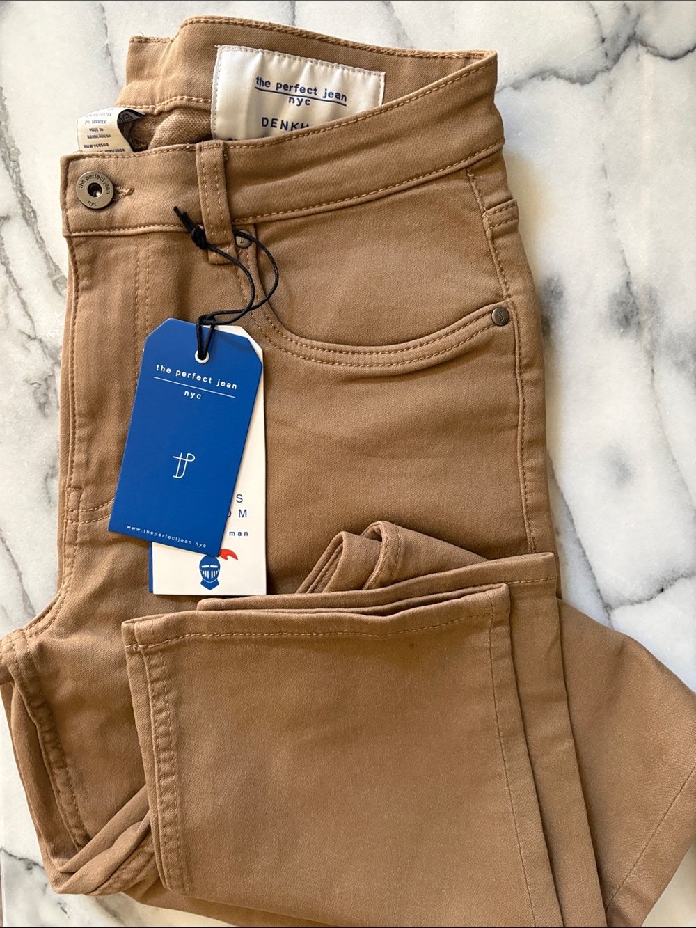 Denkhaki Athletic Fit Jeans - The Perfect Jean NYC